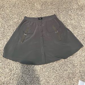 Aqua Green Mini Skirt